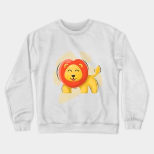 Cute Lion Crewneck Sweatshirt